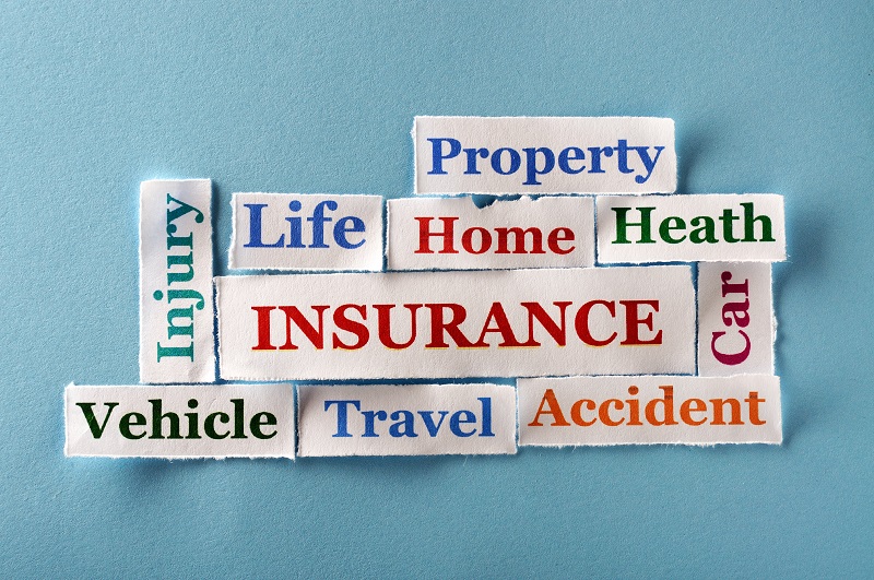 Insurance companies - Types of insurance